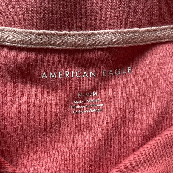 Pink American Eagle Baby Polo Tee - Picture 4 of 4